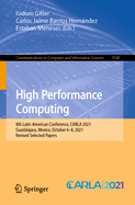 High Performance Computing: 8th Latin American Conference, CARLA 2021, Guadalajara, Mexico, October 6-8, 2021, Revised Selected Papers