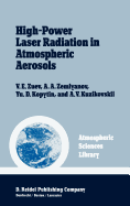 High-Power Laser Radiation in Atmospheric Aerosols: Nonlinear Optics of Aerodispersed Media