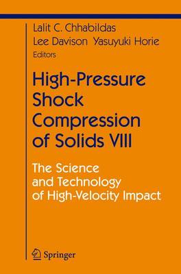 High-Pressure Shock Compression of Solids VIII: The Science and Technology of High-Velocity Impact - Chhabildas, L C (Editor), and Davison, Lee (Editor), and Horie, Y (Editor)