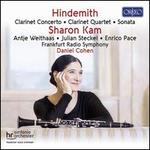 Hindemith: Clarinet Concerto; Clarinet Quartet; Sonata
