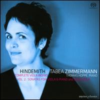 Hindemith: Complete Viola Works, Vol. 2 - Tabea Zimmermann (viola); Thomas Hoppe (piano)