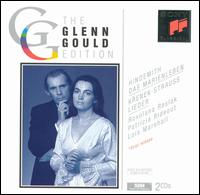 Hindemith: Das Marienleben; Krenek & Strauss: Lieder - Glenn Gould (piano); Lois Marshall (soprano); Patricia Rideout (mezzo-soprano); Roxolana Roslak (soprano)