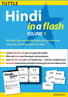 Hindi in a Flash: v. 1 - Delacy, Richard