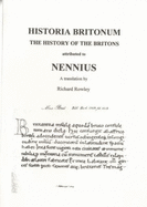 Historia Britonum: The History of the Britons Attributed to Nennius - Stevenson, Joseph, and Rowley, Richard (Translated by)