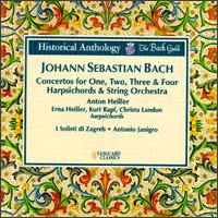 Historical Anthology-Bach - Anton Heiller (harpsichord); Christa Landon (harpsichord); Erna Heiller (harpsichord); I Solisti di Zagreb;...