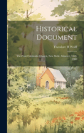 Historical Document: the Peniel Methodist Church, New Melle, Missouri, 1869-1960