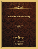 History of Barton Landing: An Address (1893)