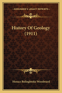 History of Geology (1911)