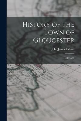 History of the Town of Gloucester: Cape Ann - Babson, John James