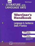 Holt Literature & Language Arts Warriner's Handbook: Language and Sentence Skills Practice Grade 7 First Course