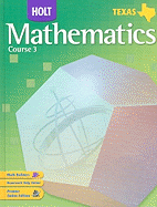 Holt Mathematics: Student Edition Course 3 2007