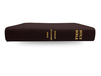 Holy Bible, Berean Standard Bible - Bonded Leather - Burgundy Calf Grain - Various Authors