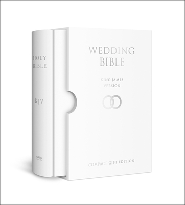 HOLY BIBLE: King James Version (KJV) White Compact Wedding Edition - Collins KJV Bibles