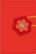 Holy Bible: New Century Version, Red, Leathersoft, Snap Flower Closure