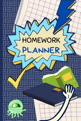 Homework Planner: Homework Assignment Kids School Notebook Planner - Bachheimer, Gabriel