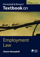 Honeyball and Bowers' Textbook on Employment Law