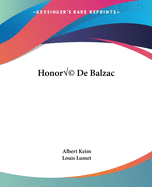 Honor De Balzac