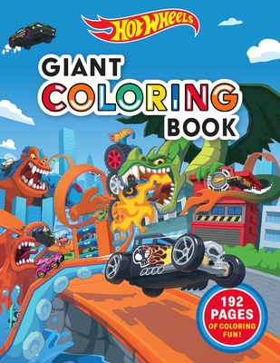 Hot Wheels: Giant Coloring Book - 