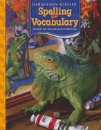 Houghton Mifflin Spelling and Vocabulary: Consumable Student Book Grade 5 2006 - Houghton Mifflin Company (Prepared for publication by)