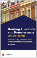 Housing Allocation and Homelessness: Law and Practice