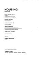 Housing - Macsai, John, and Hollard, Eugene P, and Nachman, Harry S