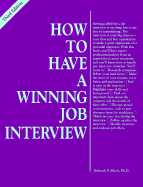 How to Have a Winning Job Interview