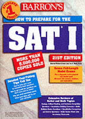 How to Prepare for the SAT I - Green, Sharon Weiner, and Wolf, Ira K, PH.D.
