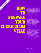 How to Prepare Your Curriculum Vitae