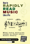 How to Rapidly Read Music Like a Pro: What Every Musician Needs to Know About Music Theory