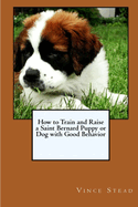 How to Train and Raise a Saint Bernard Puppy or Dog with Good Behavior