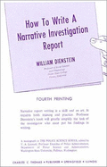 How to Write a Narrative Investigation Report