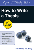 How to Write a Thesis