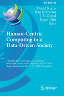 Human-Centric Computing in a Data-Driven Society: 14th Ifip Tc 9 International Conference on Human Choice and Computers, Hcc14 2020, Tokyo, Japan, September 9-11, 2020, Proceedings