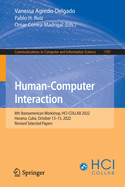 Human-Computer Interaction: 8th Iberoamerican Workshop, HCI-COLLAB 2022, Havana, Cuba, October 13-15, 2022, Revised Selected Papers