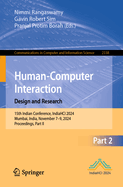 Human-Computer Interaction. Design and Research: 15th Indian Conference, IndiaHCI 2024, Mumbai, India, November 7-9, 2024, Proceedings, Part II