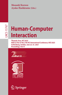 Human-Computer Interaction: Thematic Area, HCI 2025, Held as Part of the 27th HCI International Conference, HCII 2025, Gothenburg, Sweden, June 22-27, 2025, Proceedings, Part II