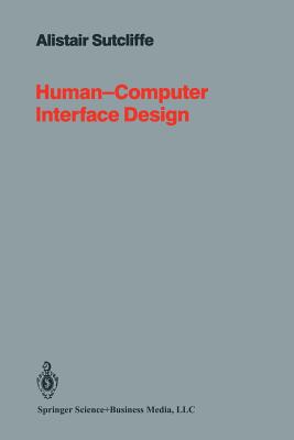 Human-Computer Interface Design - Sutcliffe, A