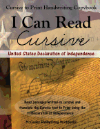 I Can Read Cursive: Cursive to Print Handwriting Copybook