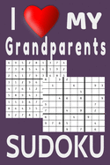 I Love my Grandparents Sudoku: Logic puzzles to keep your brain active