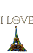 I Love Paris eiffel tower creative blank journalsir Michael Huhn designer edition: I Love Paris eiffel tower creative blank journal