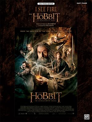 I See Fire (from the Hobbit -- The Desolation of Smaug): Easy Piano, Sheet - Sheeran, Ed (Composer), and Coates, Dan (Composer)