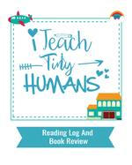 I Teach Tiny Humans: Reading Log and Book Review 8 x 10 inches 100 pages