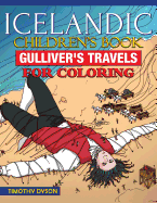 Icelandic Children's Book: Gulliver's Travels for Coloring