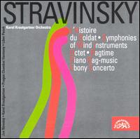 Igor Stravinsky: L'Histoire du Soldat; Symphonies of Wind Instruments; Octet; Ragtime; Piano Rag-music; Ebony Concert - Jan Novotny (piano); Katerina Zlatnikova (dulcimer); Prague Chamber Harmony (chamber ensemble); Libor Pe?ek (conductor)