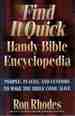 Find It Quick Handy Bible Encyclopedia-People, Places, and Customs to Make the Bible Come Alive