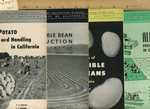 Sweet Potatoe Production, Handling in California, Circular 431; Dry Edible Bean Production in Ca, Circular 436; Production of Dry Edible Lima Beans in California, Circular 423; Alfalfa Production, Circular 442 [Farming, Ranching, Farms, Ranches]