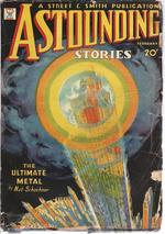 Astounding Stories 1935 Vol. 14 # 06 February: the Skylark of Valeron (Pt 7, Conc) / the Mightiest Machine (Pt 3) / the Ultimate Metal / Discus Men of Ekta / Parasite Planet / the Great Cold / the Machine / Shortwave Experiment