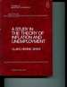 Study in the Theory of Inflation and Unemployment (Studies in Monetary Economics; V. 4)
