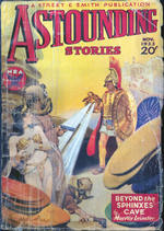 Astounding Stories 1933 Vol. 12 # 03 November: the Lovely Ghost / Prisms of Space / in the Shadow of the Tii / Dead Star Station / the Man From Cincinnati / My Lady of the Tunnel / Beyond the Sphinxes' Cave / Plane People / Telegraph Plateau