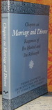 Chapters on Marriage and Divorce: Responses of Ibn Hanbal and Ibn Rahwayh